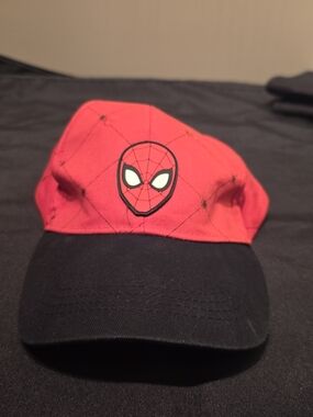 Spider-Man Red and Black Kids Cap - Marvel